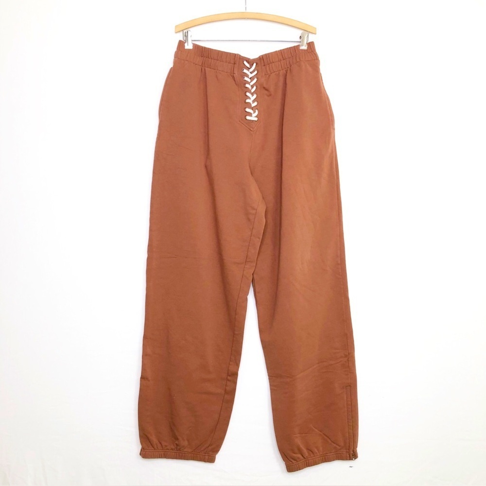 Puma by Rihanna brown lace friend, jogger pants